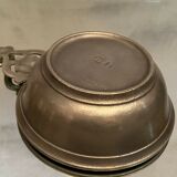 Regency style pewter bowl cup with handle