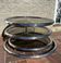 Vintage swivel coffee table by Milo Baughman, Artedis Roche Bobois