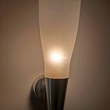 Etched Glass Sconce No. 1537 by Pietro Chiesa for Fontana Arte, Italy