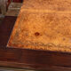 Mahogany cylinder desk nineteenth style Louis XVI red marble