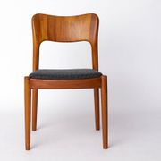 Set of 6 Niels Koefoed “Ole” Dining Chairs, Danish Mid Century Teak Chairs