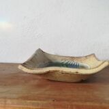 Sandstone and glass dish