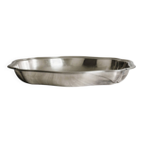 Shiny metal dish