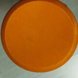 Orange screw stool