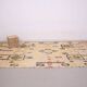 Beige Vintage Moroccan Rug 199 x 376 cm - Berber Wool Rug Handmade
