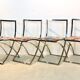 One off Hand painted set of four ‘Luisa’ Dining Chairs by Marcello Cuneo