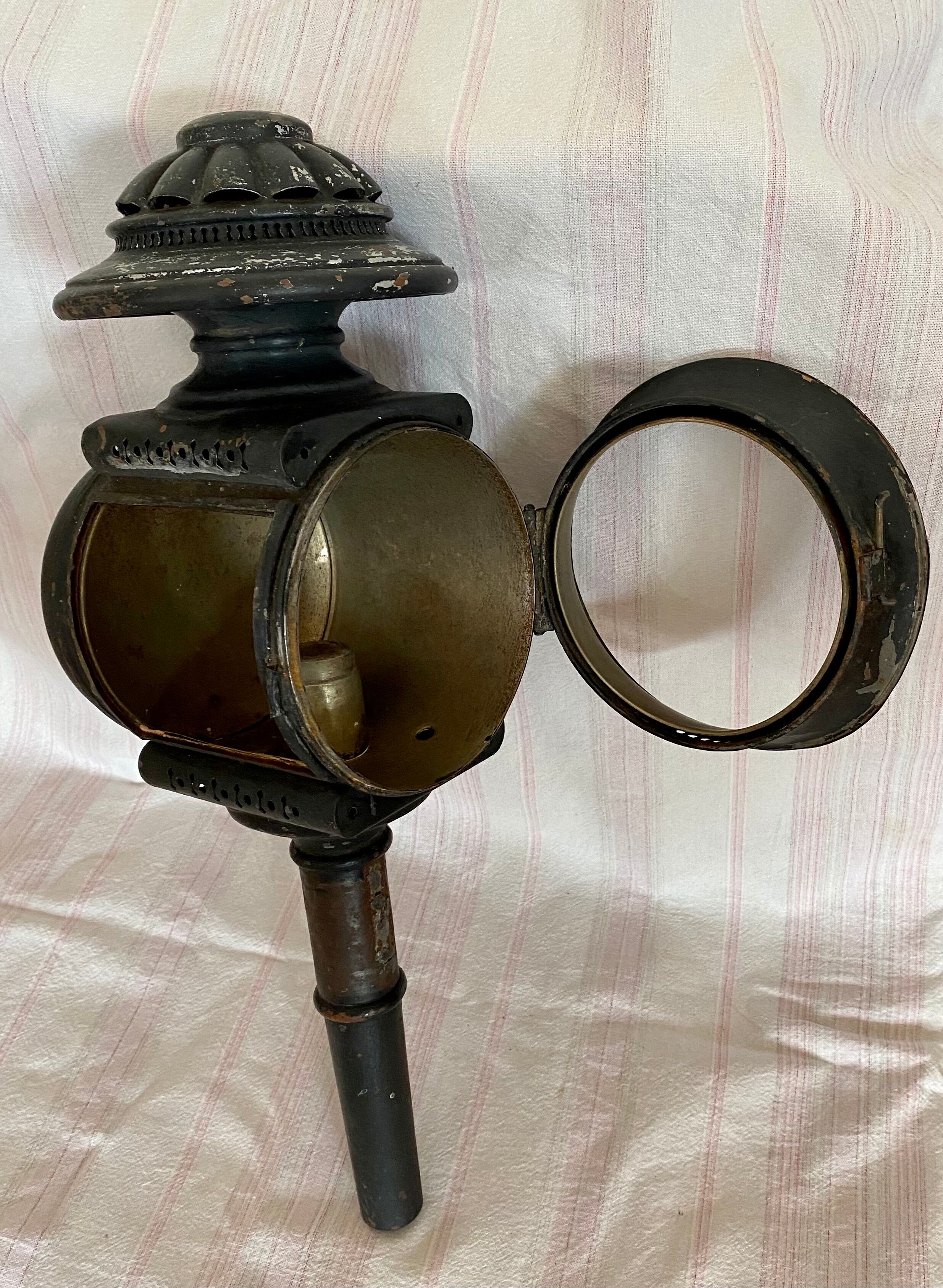 Lanterne lampe calèche ancienne