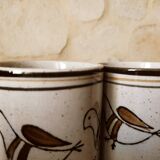 Set of 3 sandstone mugs