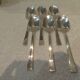 6 silver plated soup spoons by Christofle Concorde, 20.6 cm