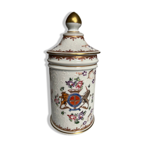 Pot à pharmacie en porcelaine