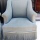 Paire de fauteuils crapaud