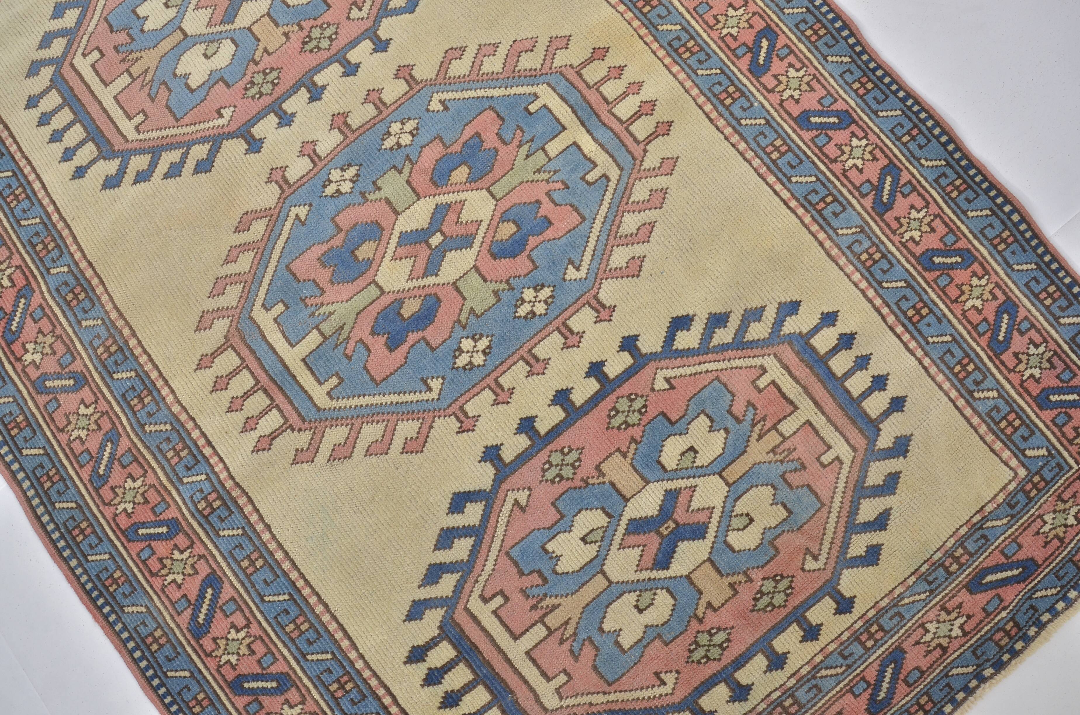 Oushak Vintage Handmade Area Rug
