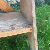 Wooden stepladder