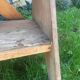 Wooden stepladder
