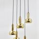 Bakalowits Lustre and Crystal Five-Arm Cascade Suspension, Austria