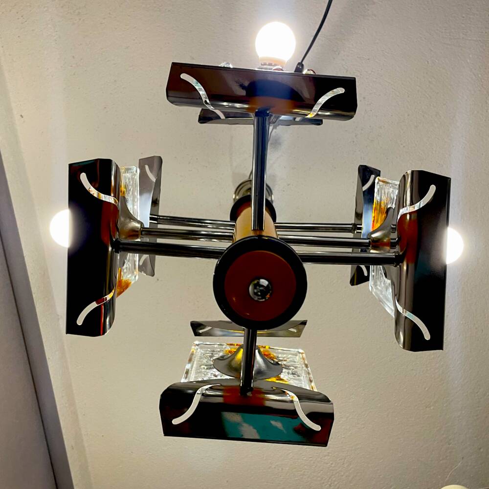 Murano glass modern chandelier