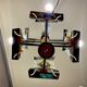 Chandelier moderne en verre de Murano