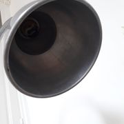 Workshop / industrial lamp - Orientable - Brushed metal - 50s
