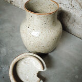 Ceramic covered pot of Vallauris