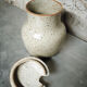 Ceramic covered pot of Vallauris