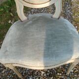 Série de 4 Chaises anciennes style louis xvi