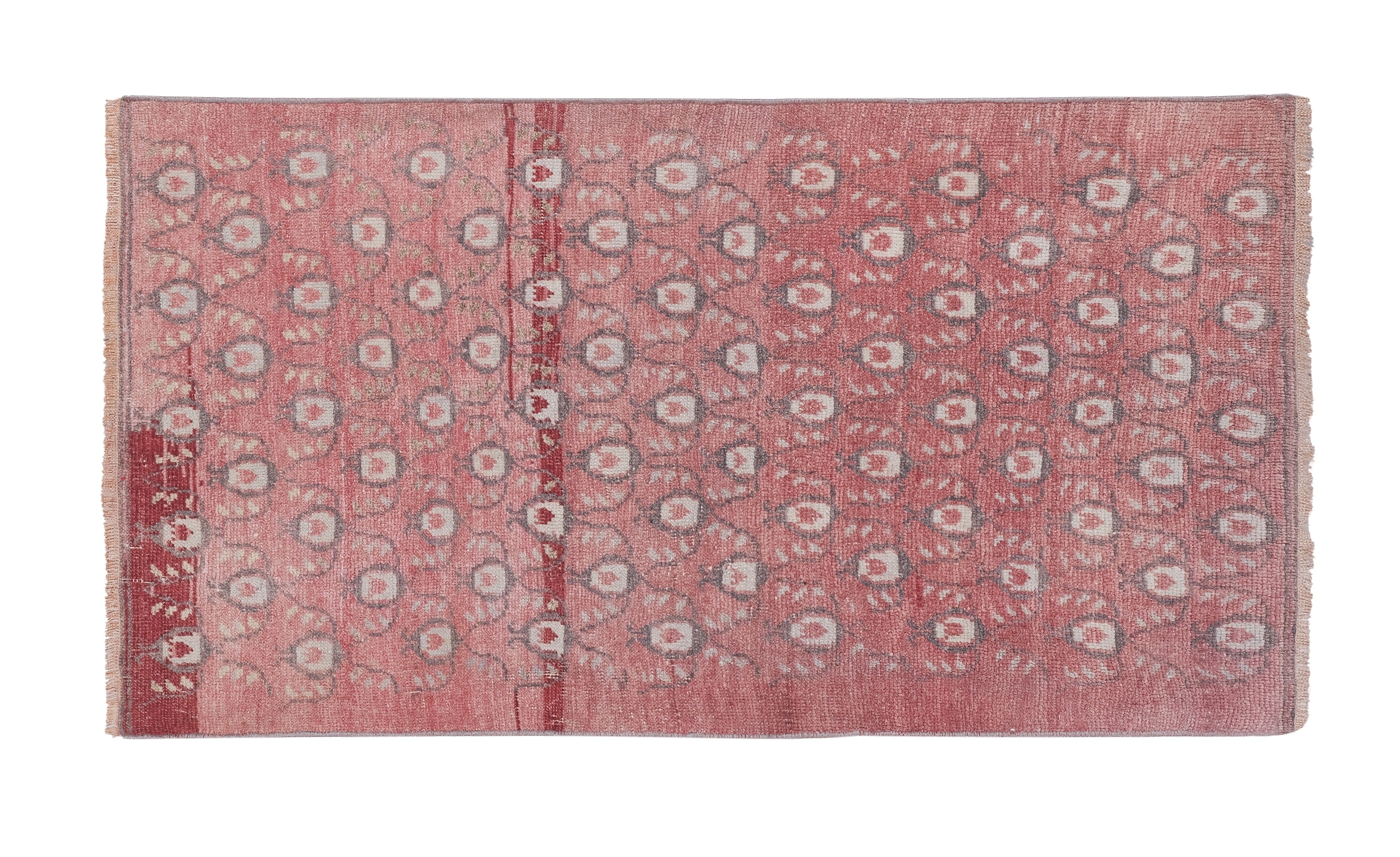 Vintage Turkish rug from Oushak, hand-woven 90x158 cm