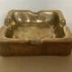 Hammered bronze ashtray