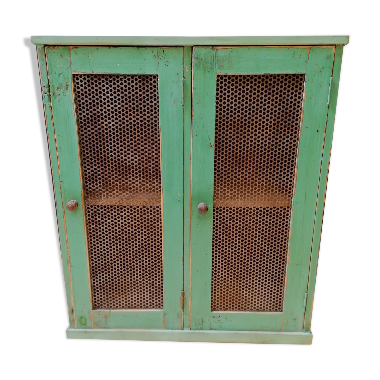 Garde manger en bois années 60