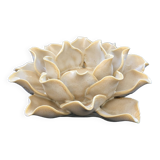 Ceramic flower candle holder