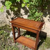 Table d’appoint / console en bois style indonésien