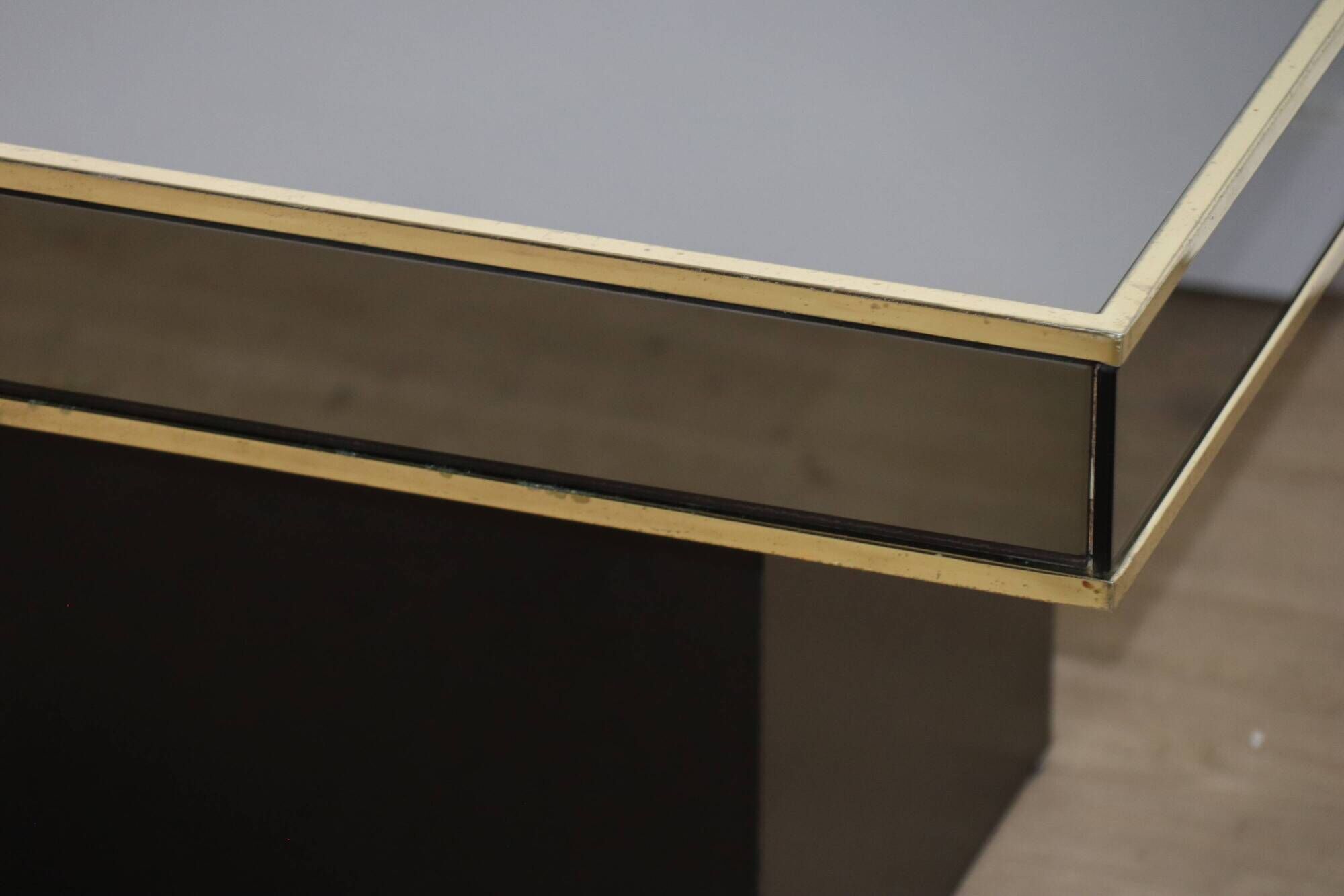 Modular coffee tables edition Cidue, by Willy Rizzo from the 1970s.