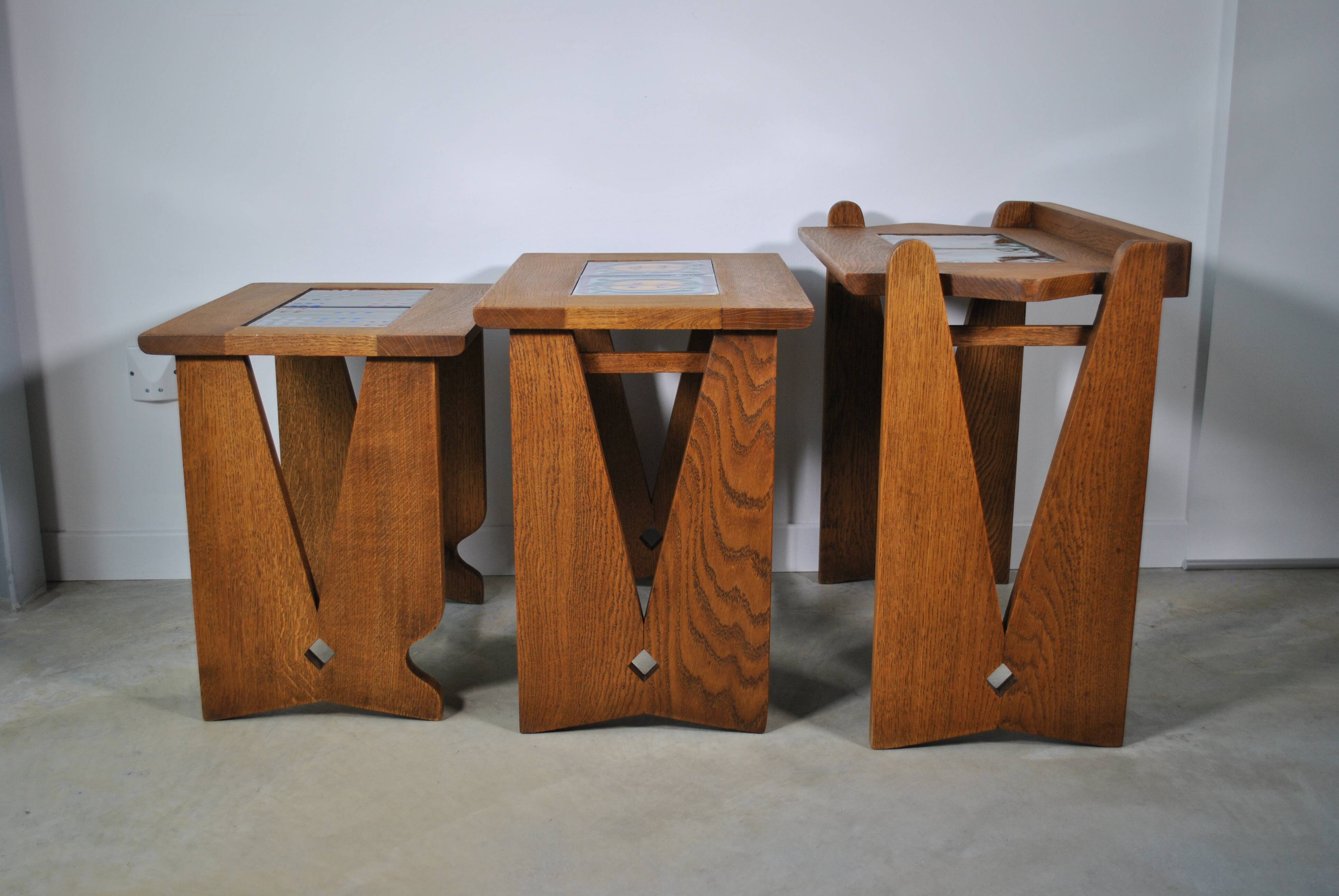 Pull out tables Guillerme and Chambron 1960