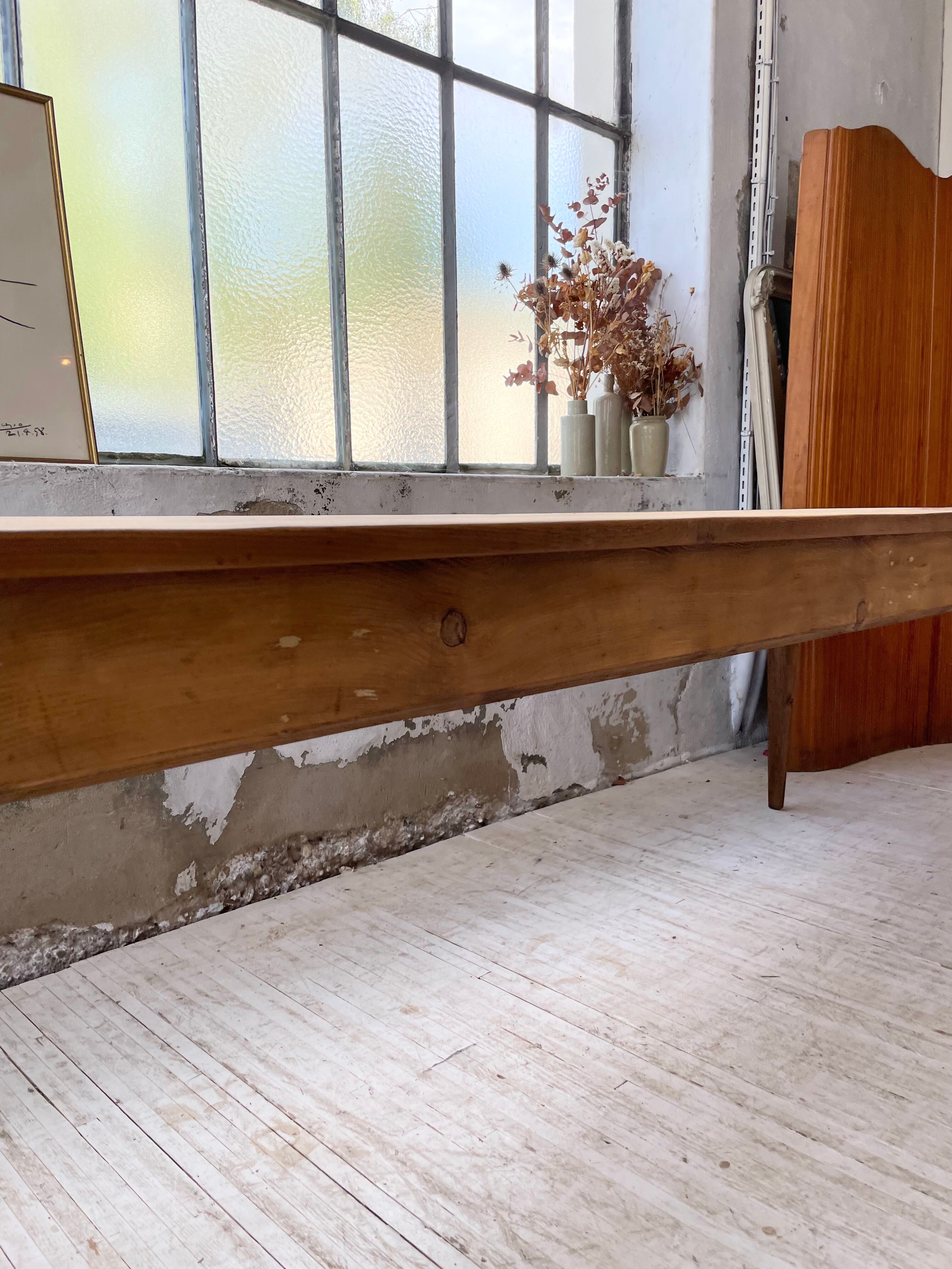 Xxl pine farmhouse table 338cm