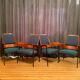 Set of four chairs, 1960s