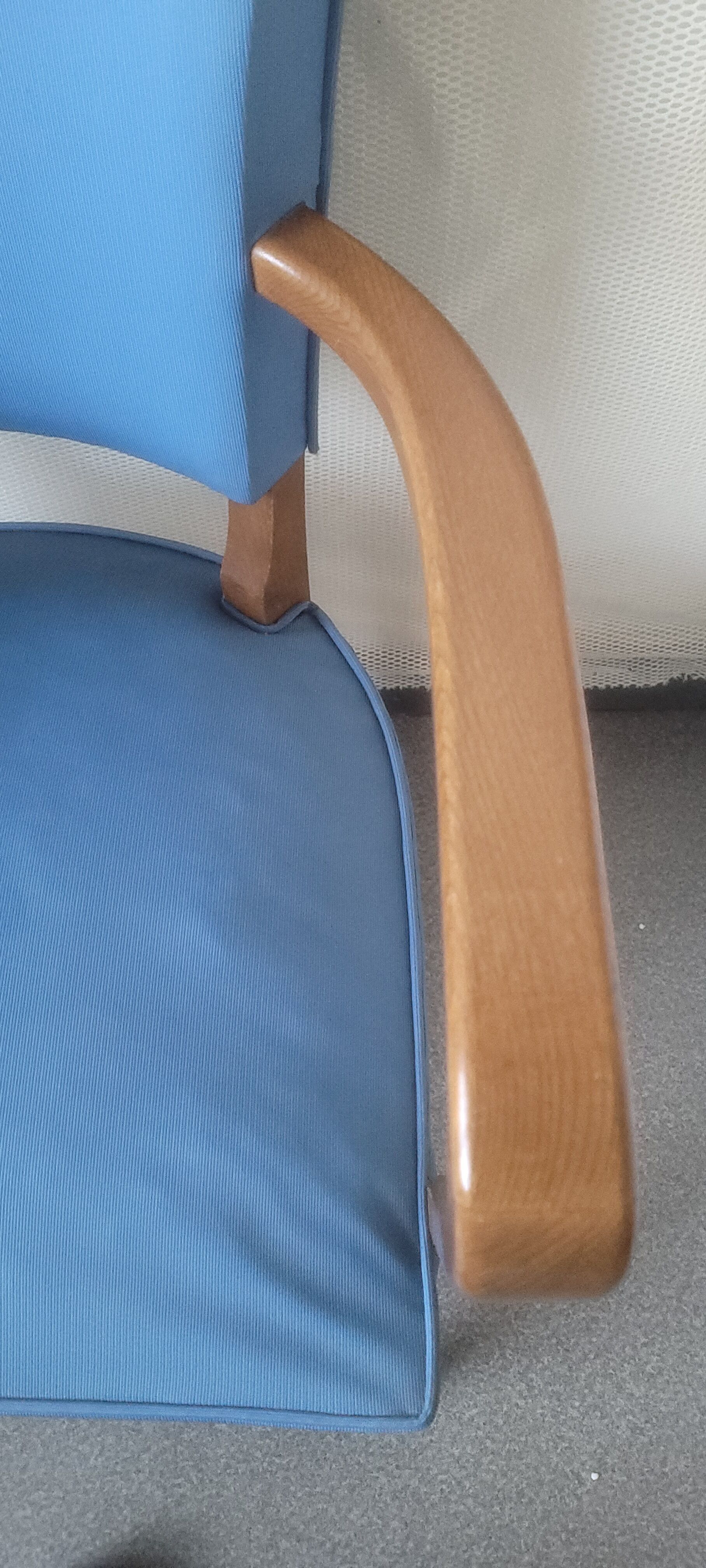 Pair of bridge armchairs