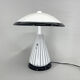 1980's Italian Mushroom Vetri Murano Glass Table Lamp by ZONCA, Labeled