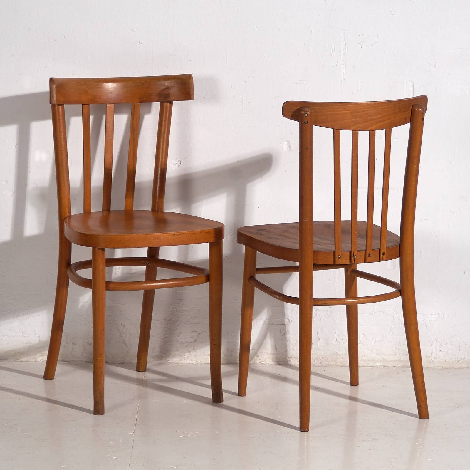 Chaises vintage TON (c.1950). Ensemble 2 pièces #6