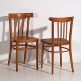 Vintage TON chairs (c.1950). Set of 2 pieces #6