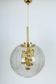 Sputnik Ball Chandelier by Doria, Germany, 1970s