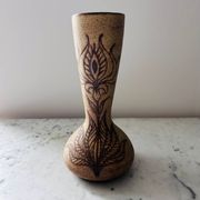 Vase en grès Vallauris signé