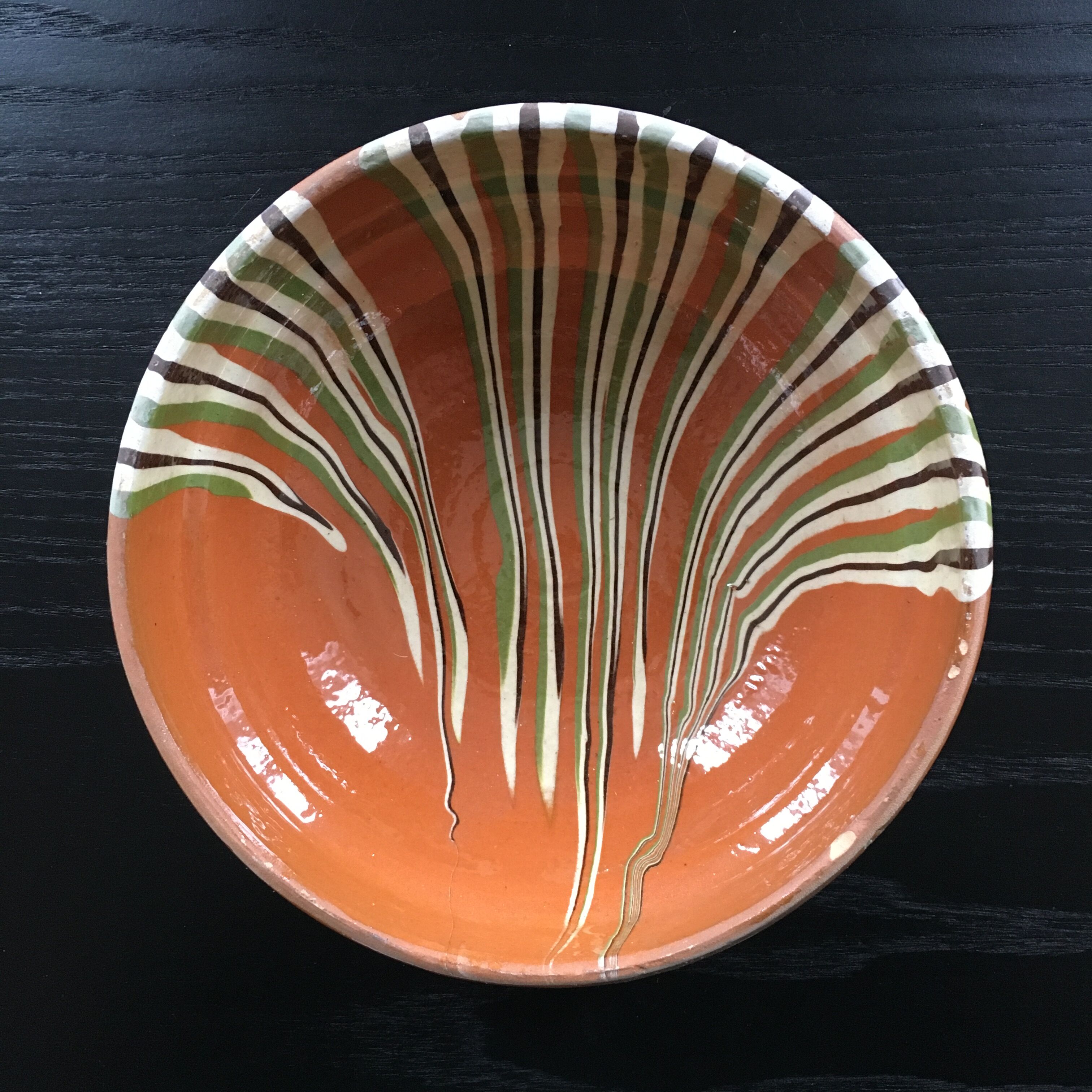 Mixed terracotta bowl
