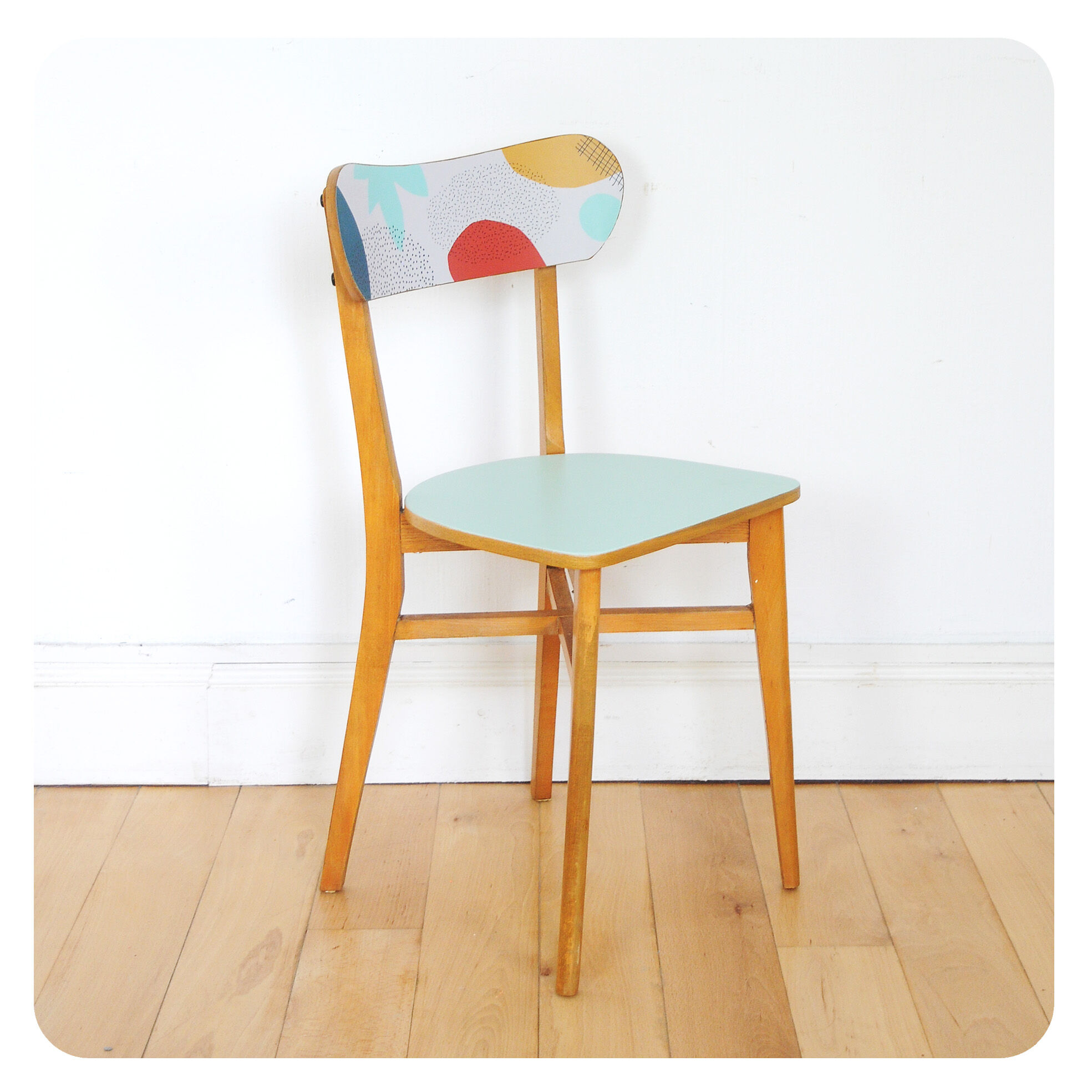 Pair of bistro chairs