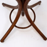 Porte manteau perroquet vintage en bois courbé