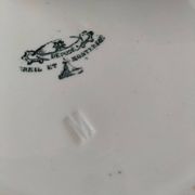 Assiettes Creil Montereau Modèle Linotte