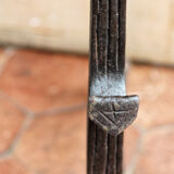 Pair of landiers, seventeenth century