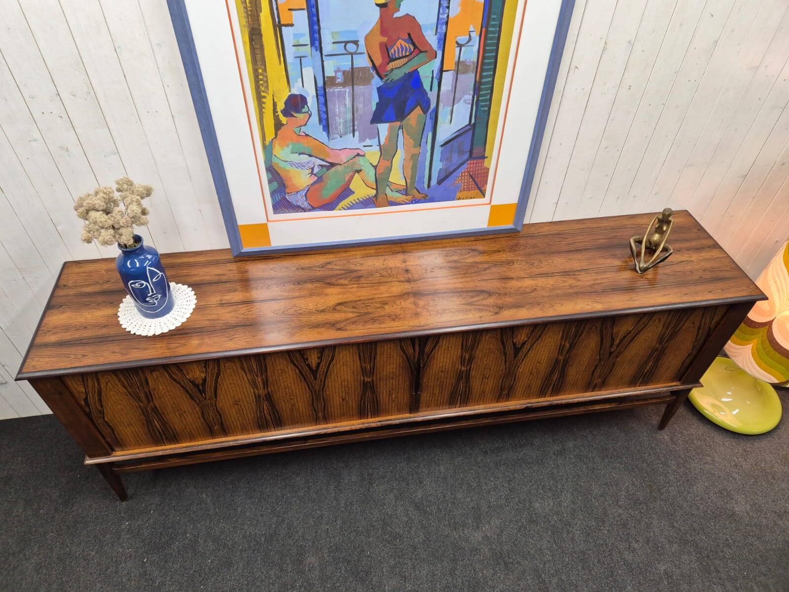 Scandinavian rosewood sideboard
