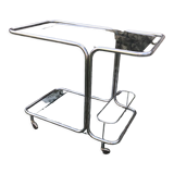 Smoked glass serving