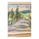 Oil painting on Swedish panel from the mid-century "Forest Landscape" - Vintage and framed