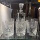 6 whisky glasses and 1 crystal decanter