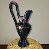 Deep blue Vallauris vase